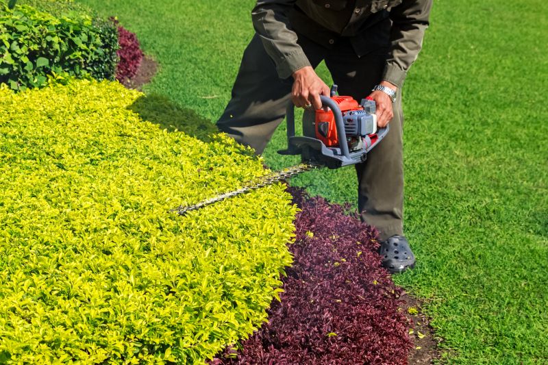Trimming in a Garden Bed